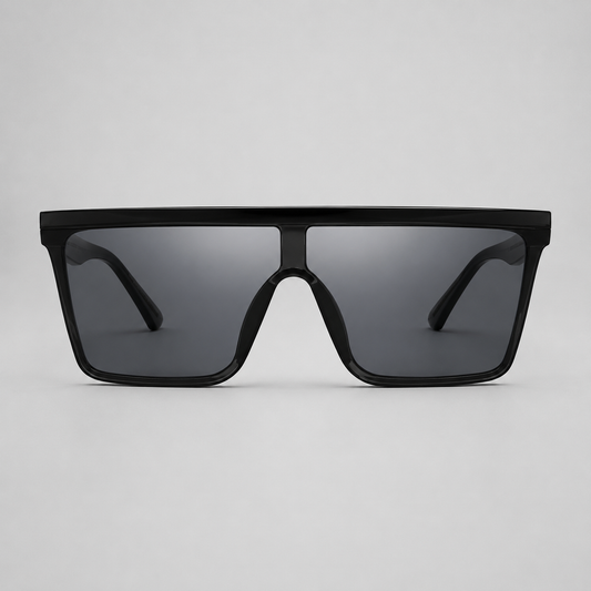 EMERY oversized rectangle sunglasses UV400 ultralight SOLEYA South Africa